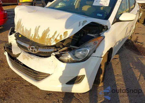 2013 Hyundai Elantra Gls from USA, damaged, VIN 5NPDH4AE8DH362565